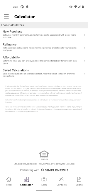 Von Mortgage Screenshot 1
