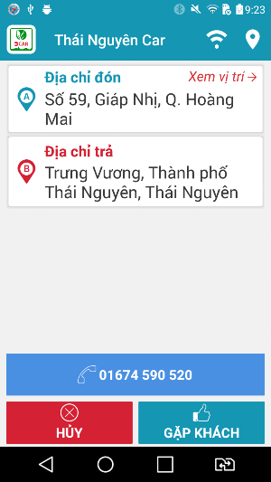 Thái Nguyên Car Screenshot 2