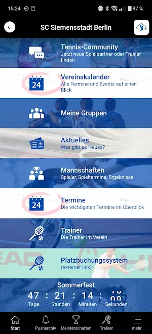 SC Siemensstadt Berlin Tennis Screenshot 0