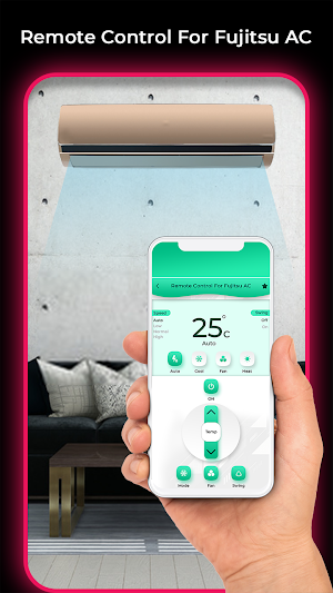Remote Control For Fujitsu AC Screenshot 0