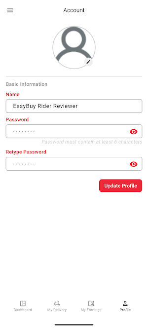 EasyBuy Delivery Screenshot 2