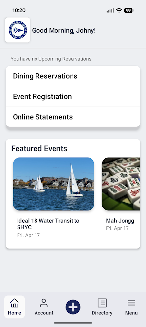 Stonington Harbor Yacht Club Screenshot 1