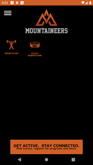Mountaineers Rec and Wellness Screenshot 1