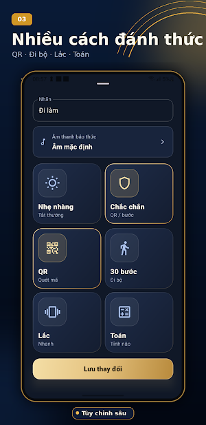 Báo Thức Thông Minh Screenshot 2