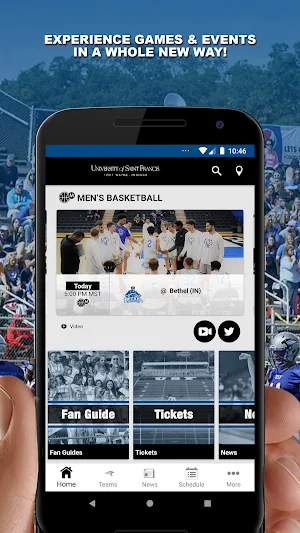 Saint Francis Cougars Screenshot 0