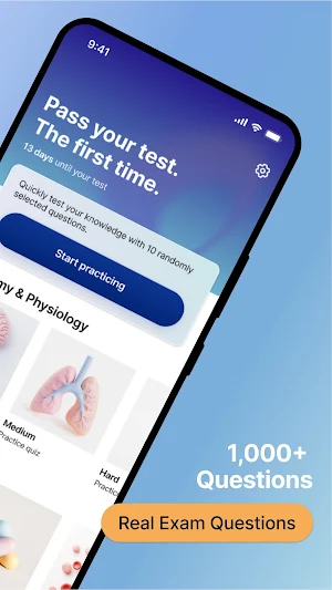 HESI Practice Test Screenshot 1