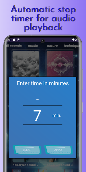 White Noise Sounds for sleep Screenshot 3