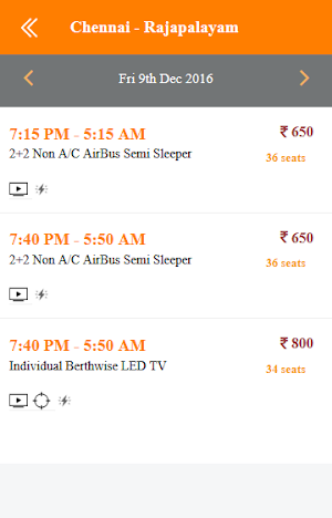 Ganesh Travels - Bus Tickets Screenshot 1