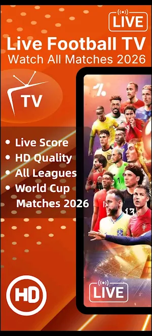 Live Football TV Streaming HD Screenshot 0