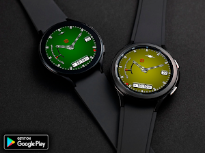 Hybrid AVIONIC Watchface Wear Screenshot 3