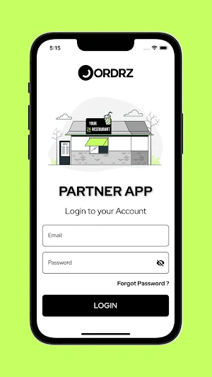 Ordrz Partner App Screenshot 0