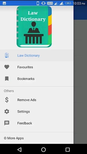 Law Dictionary Pro Screenshot 0