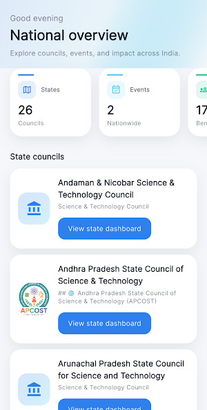 Science Technology Councils Screenshot 2