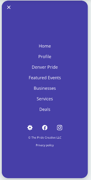 PRIDE Events Screenshot 1