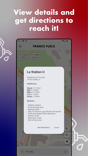 France Fuels Screenshot 3