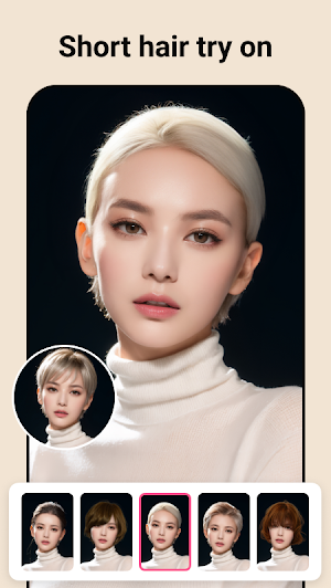Hair Color Changer: Hairstyles Screenshot 2