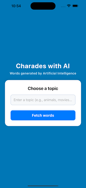 Charades with AI Screenshot 0