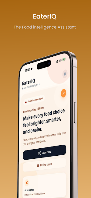 EaterIQ - Food Barcode Scanner Screenshot 0