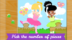 Ballerina Puzzles for Kids Screenshot 1