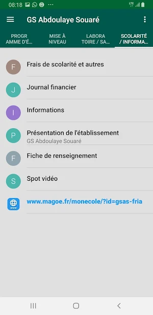 GS Abdoulaye Souaré Screenshot 2
