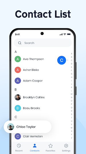 Contacts- Phone Dialer & Home Screenshot 1