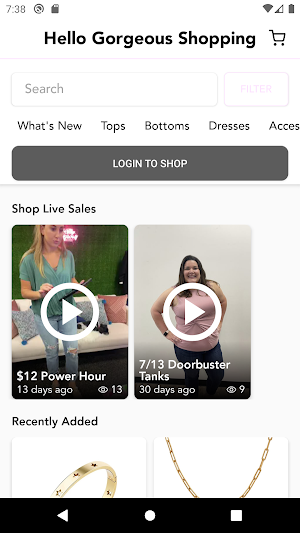 Hello Gorgeous Shopping Screenshot 1