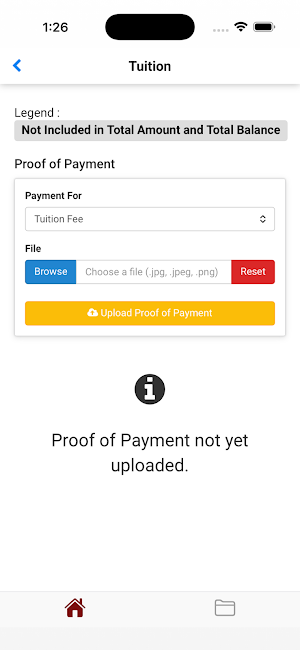 Letran Bataan Mobile Portal Screenshot 3