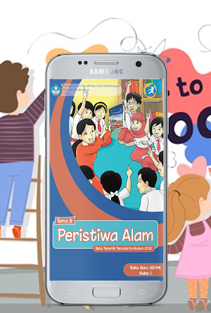 Buku SD kelas 1 Tematik 8 Peristiwa alam Screenshot 0
