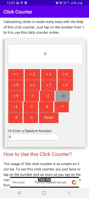 Click Counter Screenshot 1