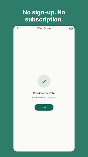 Guided Breathing Exercises Screenshot 3