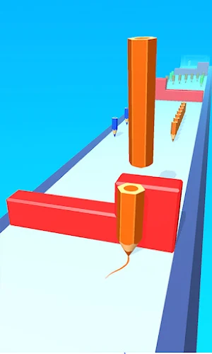 Color Pencil Run Screenshot 1