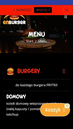 EN Burger Zawidów Screenshot 1