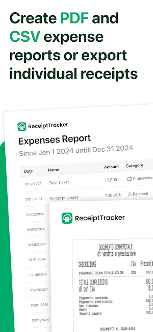 Receipt Tracker Smart Receipts Screenshot 1