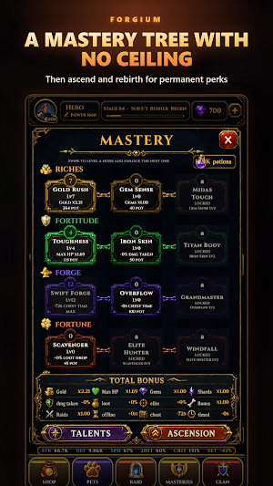 FORGIUM: Idle Blacksmith RPG Screenshot 2