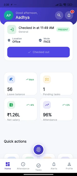 HRWork – All-in-One HRMS Screenshot 1