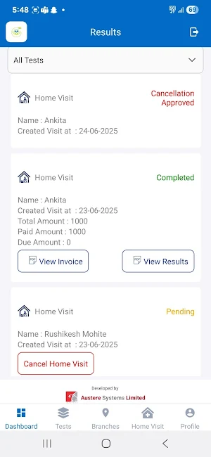 MEDILIFE-PATH-LAB Screenshot 0