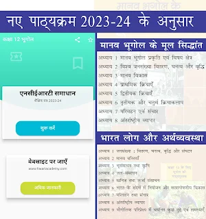 Class 12 Geography in Hindi Screenshot 0