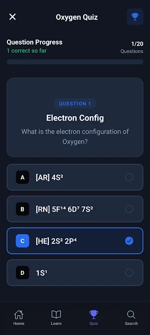 Elements Periodic Table Screenshot 3