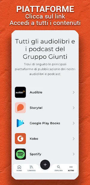 Giunti Audiolibri Screenshot 2