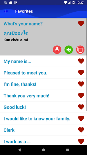 Learn Thai Fast and Free Screenshot 3