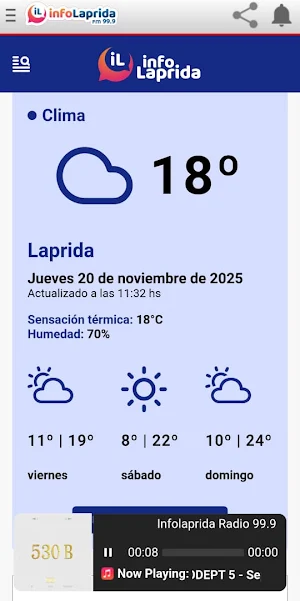 InfoLaprida Screenshot 2