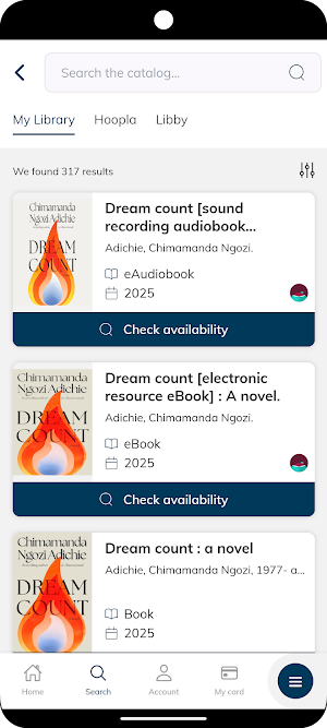 Hauppauge Public Library Screenshot 1