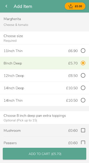 Pizza Top Doncaster Screenshot 2
