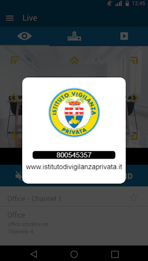 Istituto Di Vigilanza EasyView Screenshot 0