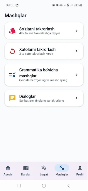 Turk tilini o'rganish Screenshot 3