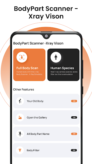 BodyPart Scanner - Xray Vision Screenshot 0