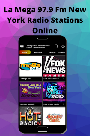 La Mega 97.9 Fm New York Radio Stations Online Screenshot 3
