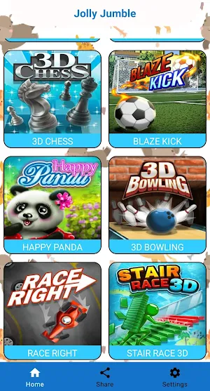 Jolly Jumble Screenshot 1