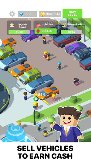 Car Factory Manager: Idle Game Screenshot 1