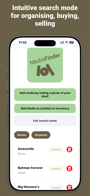 MediaFinder Screenshot 2